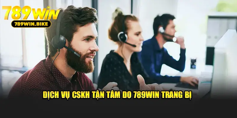 Dịch vụ CSKH tận tâm do 789Win trang bị